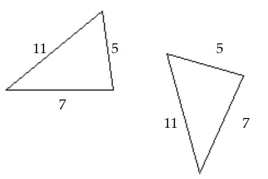 Which property (if any) , should be used to show that the pair of triangles is congruent? -  A)  ASA B)  SSS C)  SAS D)  None