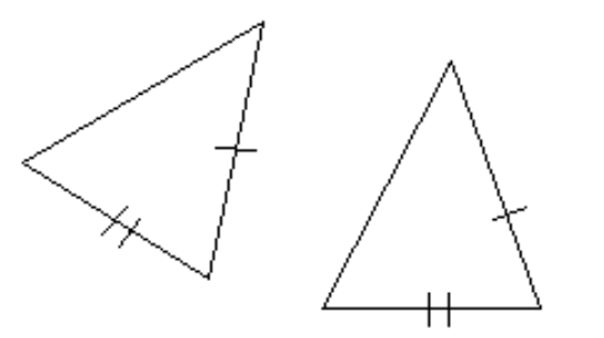 Which property (if any) , should be used to show that the pair of triangles is congruent? -  A)  ASA B)  SAS 
