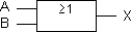 <strong>The symbol below represents a(n) _________ . </strong> A) OR gate B) AND gate C) Inverter D) none of the above