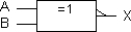 <strong>The symbol below represents a(n) _________ . </strong> A) Exclusive- NOR gate B) Exclusive- OR gate C) NAND gate D) NOR gate