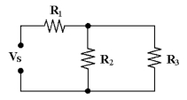   Figure 6-1 -R<sub>2</sub> is in parallel with R<sub>3</sub> in Figure 6-1.