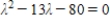 <strong>Find the characteristic equation of the matrix .</strong> A) B) C) D) E)