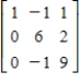 <strong>Find the eigenvalues and corresponding eigenvectors for the matrix .</strong> A) B) C) D) E)