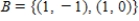 <strong>Find a basis for the domain of such that the matrix of relative to is diagonal.</strong> A) B) C) D) E)