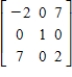 The matrix is orthogonal.