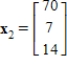 <strong>Use the age transition matrix and age distribution vector to find the age distribution vectors and .</strong> A) and B) and C) and D) and E) and