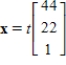 <strong>Find a stable age distribution for the age transition matrix .</strong> A) , where t is any positive number B) , where t is any positive number C) , where t is any positive number D) , where t is any positive number E) , where t is any positive number