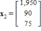 <strong>Suppose a population has the characteristics listed below. (a) A total of 60% of the population survives its first year. Of that 60%, 50% survives the second year. The maximum life span is 3 years. (b) The average number of offspring for each member of the population is 4 the first year, 5 the second year, and 4 the third year.The population now consists of 150 members in each of the three age class. How many members will be in each age class after one year? After two years? Let , and be vectors whose components are the number members in each age class after one year and after two years respectively.</strong> A) and B) and C) and D) and E) and