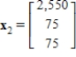 <strong>Suppose a population has the characteristics listed below. (a) A total of 60% of the population survives its first year. Of that 60%, 50% survives the second year. The maximum life span is 3 years. (b) The average number of offspring for each member of the population is 4 the first year, 5 the second year, and 4 the third year.The population now consists of 150 members in each of the three age class. How many members will be in each age class after one year? After two years? Let , and be vectors whose components are the number members in each age class after one year and after two years respectively.</strong> A) and B) and C) and D) and E) and