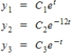 <strong>Solve the system of first-order linear differential equations given below. </strong> A) B) C) D) E)