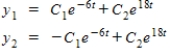 <strong>Solve the system of first-order linear differential equations given below. </strong> A) B) C) D) E)