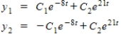 <strong>Solve the system of first-order linear differential equations given below. </strong> A) B) C) D) E)