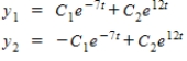 <strong>Solve the system of first-order linear differential equations given below. </strong> A) B) C) D) E)