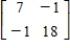 <strong>Find the matrix of the quadratic form associated with the quadratic equation .</strong> A) B) C) D) E)