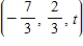 <strong>Use the function to find the preimage of </strong> A) , where t is any real number B) , where t is any real number C) D) , where t is any real number E)