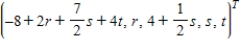 <strong>The linear transformation is defined by , where Find the preimage of .</strong> A) , where r, s, t are real numbers B) , where r, s, t are real numbers C) , where r, s, t are real numbers D) , where r, s, t are real numbers E) , where r, s, t are real numbers