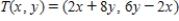 <strong>Find the kernel of the linear transformation , defined by .</strong> A) B) C) D) E)