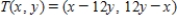<strong>Find the kernel of the linear transformation , defined by .</strong> A) B) C) D) E)