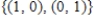 <strong>The linear transformation is represented by , where Find a basis for the range of T.</strong> A) B) C) D) E)
