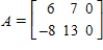 <strong>Find the standart matrix A for the linear transformation defined by </strong> A) B) C) D) E)