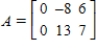 <strong>Find the standart matrix A for the linear transformation defined by </strong> A) B) C) D) E)