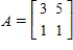 <strong>Find the standard matrix A for the linear transformation T defined by .</strong> A) B) C) D) E)