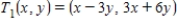 <strong>Find the standard matrices for and where , and , .</strong> A) B) C) D) E)