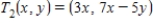 <strong>Find the standard matrices for and where , and , .</strong> A) B) C) D) E)