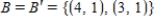Find where and by using the matrix relative to and .