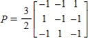<strong>Let and be bases for . Find the transition matrix P from B' to B.</strong> A) B) C) D) E)