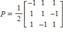 <strong>Let and be bases for , and let be the matrix for relative to B. The transition matrix P from B' to B is . Use the matrices A and P to find and where .</strong> A) B) C) D) E)