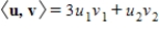 Find   for the inner product   defined in R<sup>2</sup>, where   .  A)  8 B)  48 C)  6 D)  58 E)  43