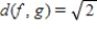 Use the functions   in C[-1, 1] to find   for the inner product   .  A)     B)     C)     D)    E)    