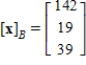 Find the coordinates of   relative to the orthonormal basis   in R<sup>3</sup>. A)     B)    C)    D)     E)   