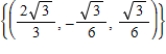 Use the Gram-Schmidt process to change the basis   into an orthonormal basis for the subspace of R<sup>3</sup> spanned by the vector   . A)     B)     C)     D)    E)    