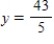 Find the least squares regression line for the points   . A)     B)     C)     D)     E)    