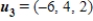 <strong>Provided that and , write as a linear combination of , and , if possible.</strong> A) B) C) D) E) It is not possible to write v as a linear combination of , and .