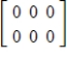 Describe the zero vector (the additive identity)  of the vector space   . A)    B)     C)    D)     E)    