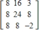 Find a basis for the row space of a matrix   . A)    B)     C)     D)     E)    