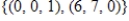 Find a basis for the subspace of   spanned by   . A)     B)     C)    D)     E)    