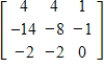 Find the transition matrix from   to   . A)     B)     C)     D)     E)    