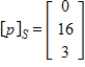 Find the coordinate matrix of   relative to the standard basis in   . A)    B)    C)    D)    E)   