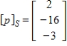 Find the coordinate matrix of   relative to the standard basis in   . A)    B)    C)    D)    E)   