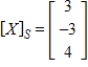 Find the coordinate matrix of   relative to the standard basis in   . A)    B)    C)     D)    E)    