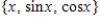 Find the Wronskian for the set of functions   . A)    B)     C)     D)     E)    