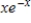 Find the Wronskian for the set of functions   . A)  x B)    C)  1 D)    E)  0