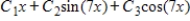 The set of solutions of the differential equation   is   . Find the general solution of the differential equation   . A)    B)     C)     D)    E)    