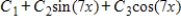 The set of solutions of the differential equation   is   . Find the general solution of the differential equation   . A)    B)     C)     D)    E)    