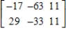 <strong>If possible, find . , </strong> A) B) C) D) E) not possible