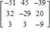 <strong>Use the matrices below. Perform the indicated operation. AB , </strong> A) B) C) D) E)